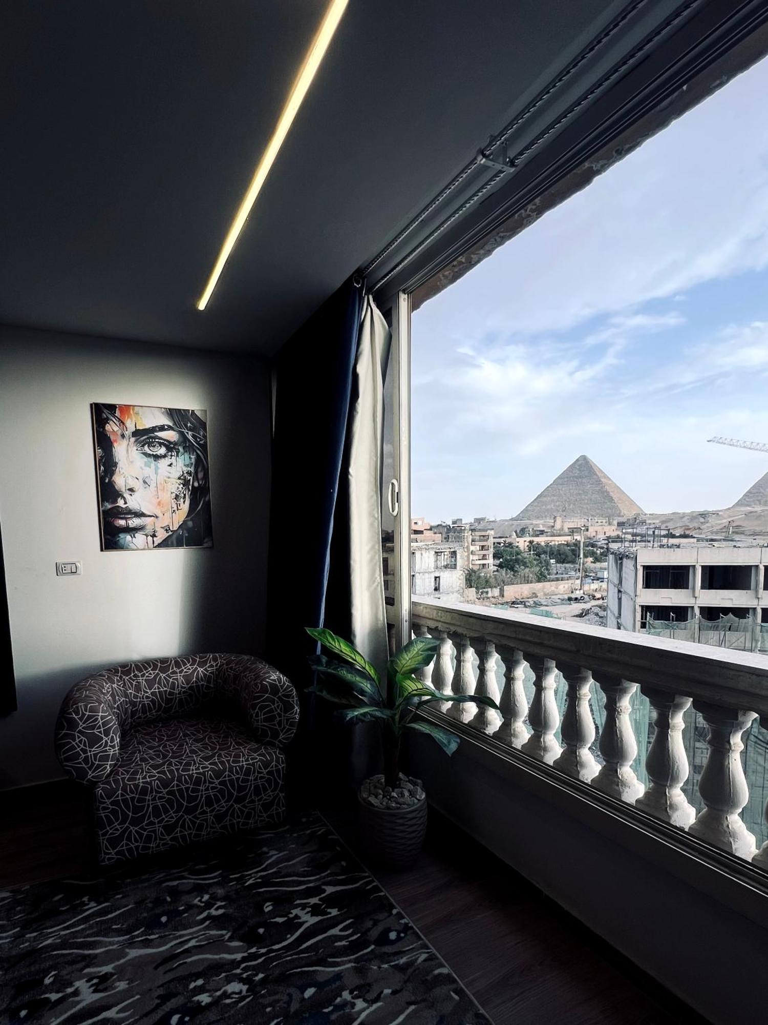 Grand Pyramids In * Giza